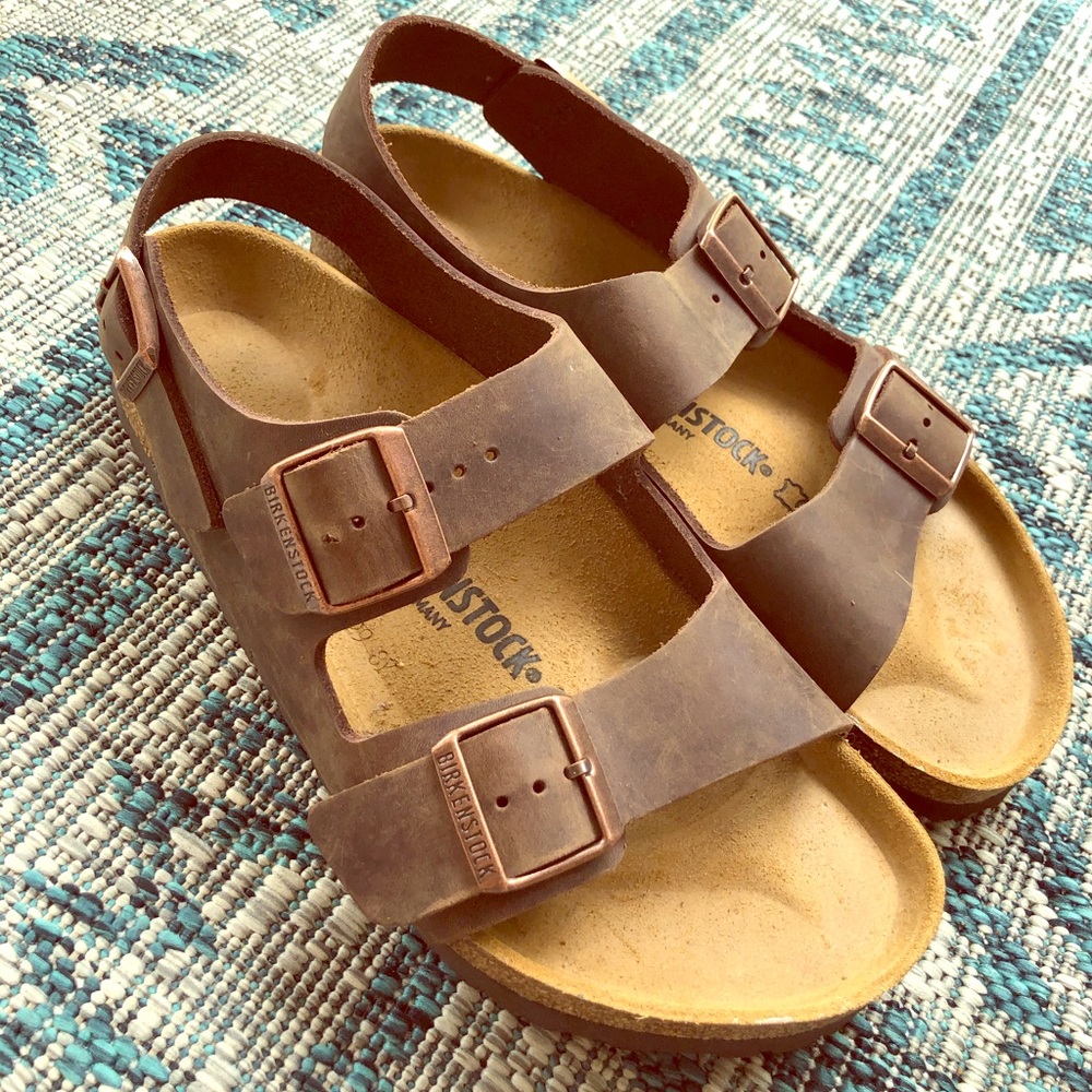 Birkenstock Sandals with heel strap